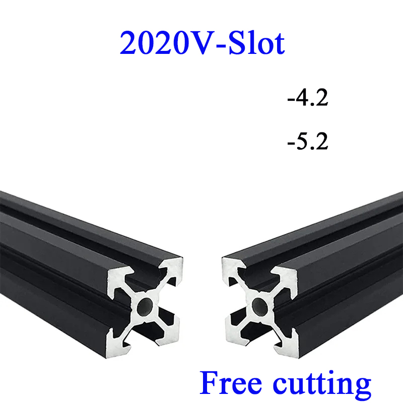 2PCS 2020 V-slot Aluminum Prof - V Slot Aluminum Extrusion ulasan dan harga