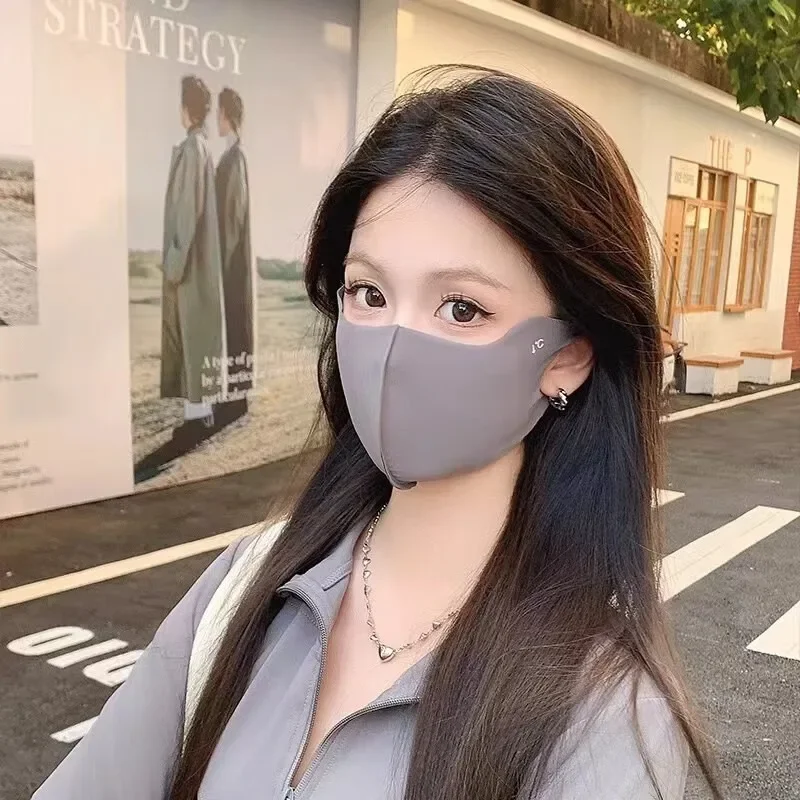 Summer Sun Protection Face Mas - 3D Printing Mask ulasan dan harga