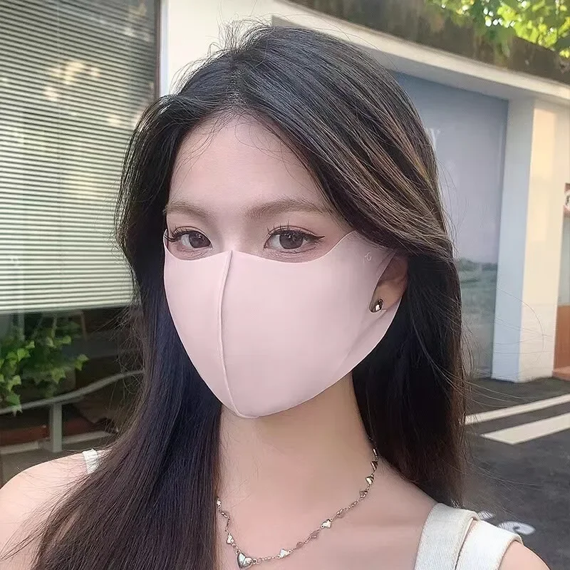 Summer Sun Protection Face Mas - 3D Printing Mask ulasan dan harga