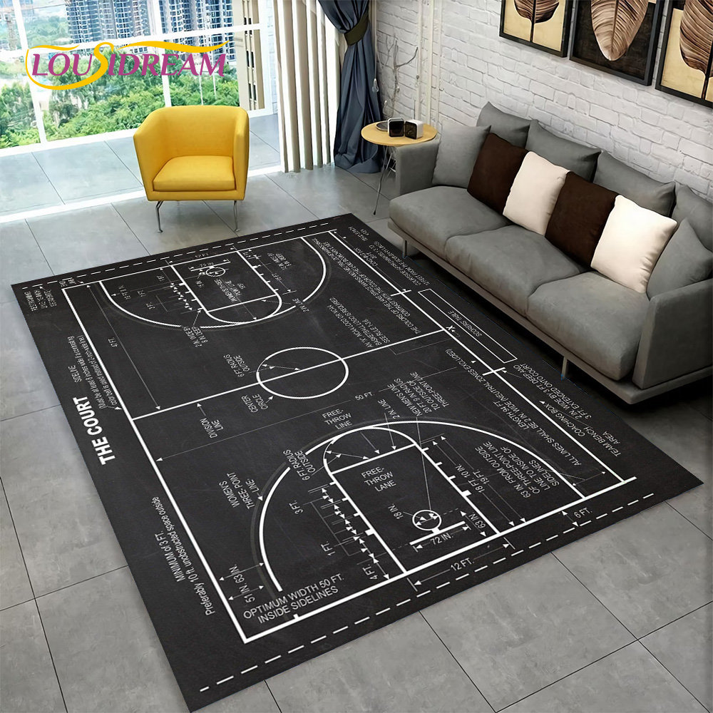 3D Basketball Cour Cartoon Are - 3D Printing Tablet ulasan dan harga