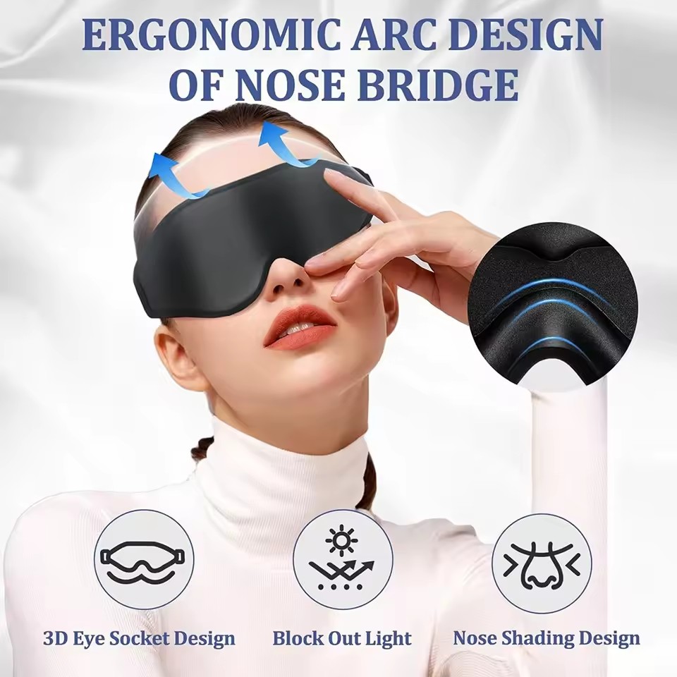 3D Eye Mask, Comfortable & Bre - 3D Printing Mask ulasan dan harga