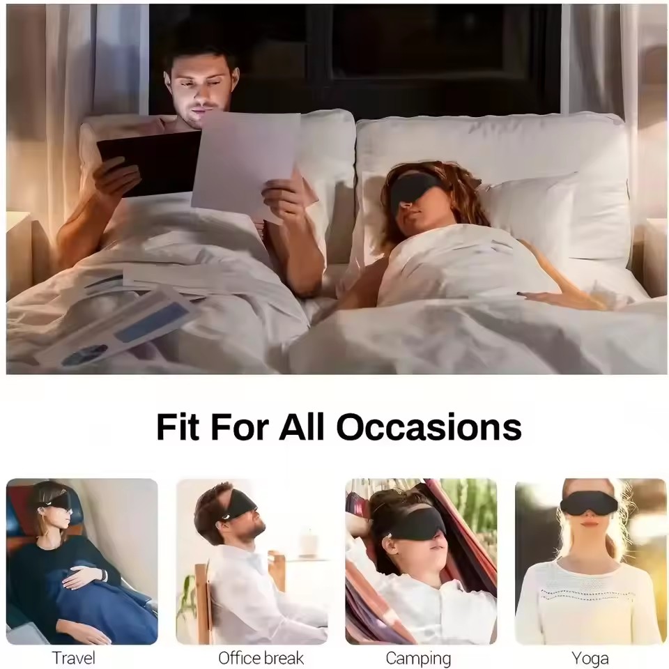 3D Eye Mask, Comfortable & Bre - 3D Printing Mask ulasan dan harga