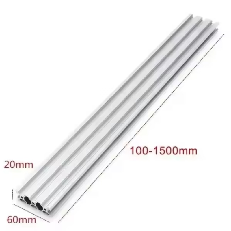 High Quality 600mm Length Silv - V Slot Aluminum Extrusion ulasan dan harga