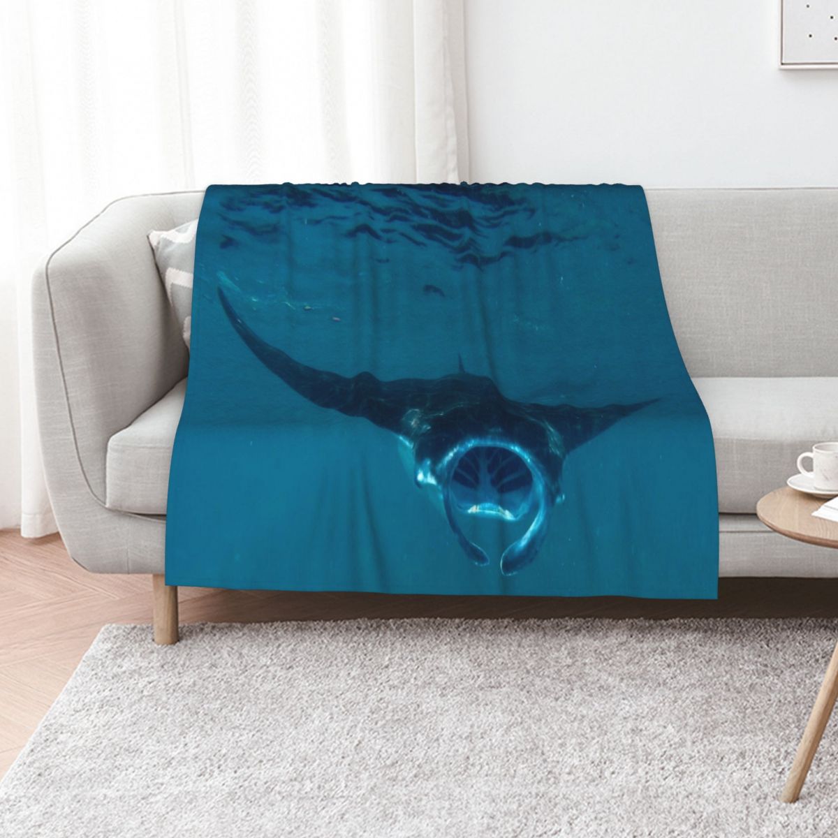 Curious Manta Ray At Crystal B - 3D Printing Bali ulasan dan harga
