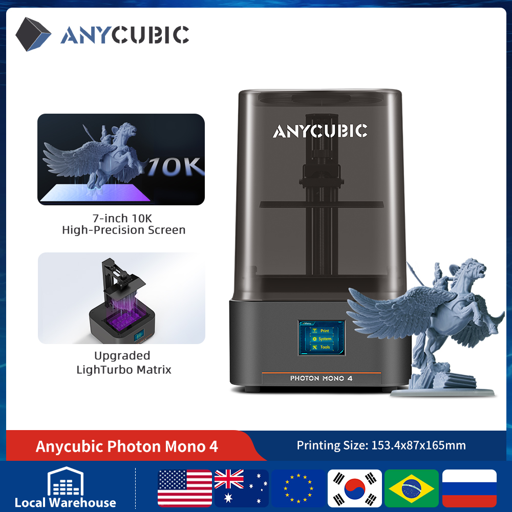 PRESALE ANYCUBIC Photon Mono 4 - 3D Printing Elegoo ulasan dan harga