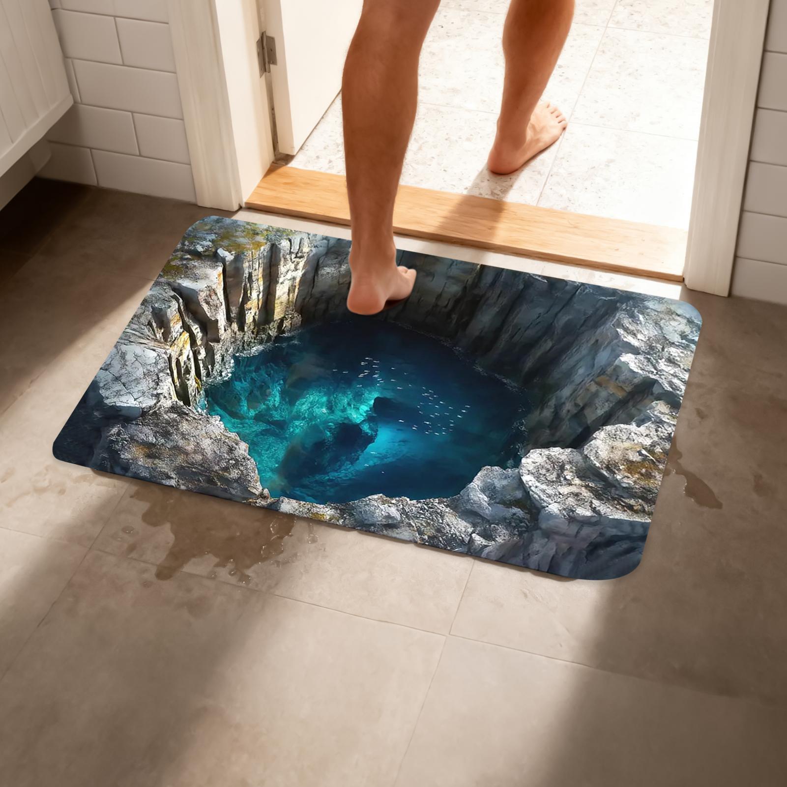3D Optical Illusion Hole Rug N - 3D Printing Tablet ulasan dan harga