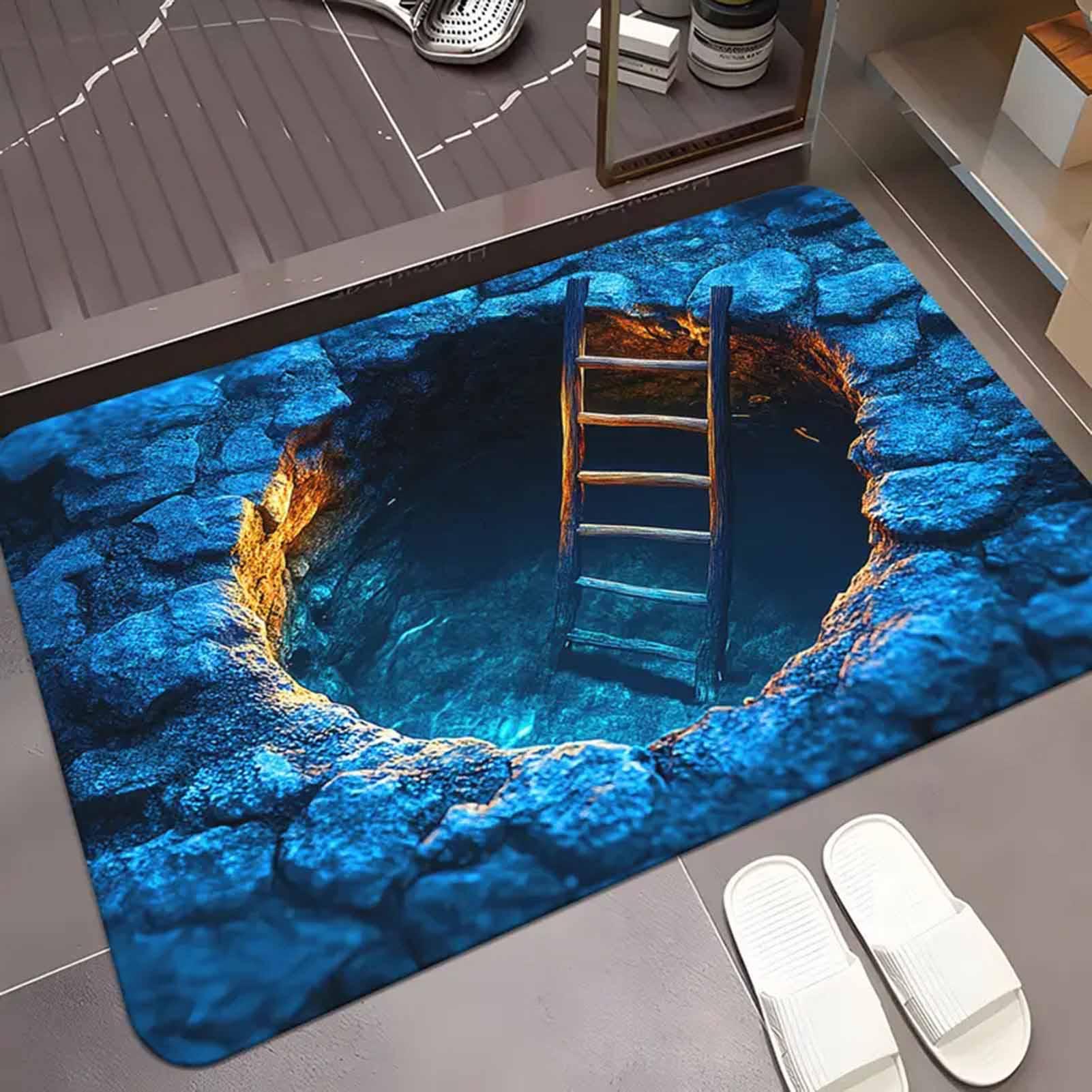 3D Optical Illusion Hole Rug N - 3D Printing Tablet ulasan dan harga