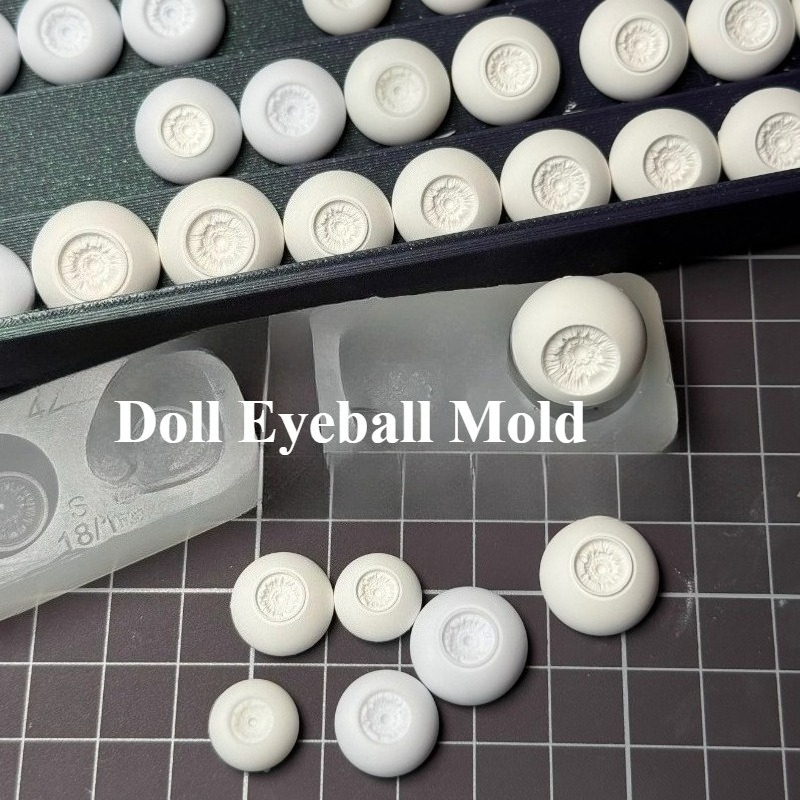 Bjd Cartoon Doll Gypsum Eyebal - 3D Printing Ptc ulasan dan harga