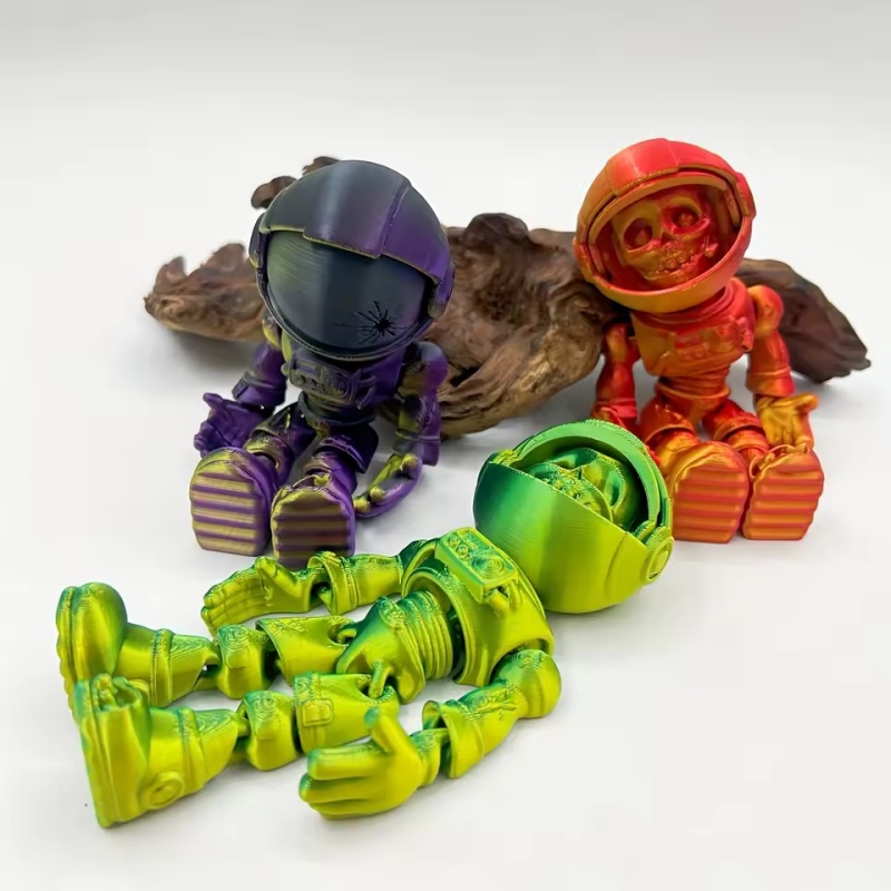 Joint Movable 3D Printed Skele - 3D Printing Mask ulasan dan harga