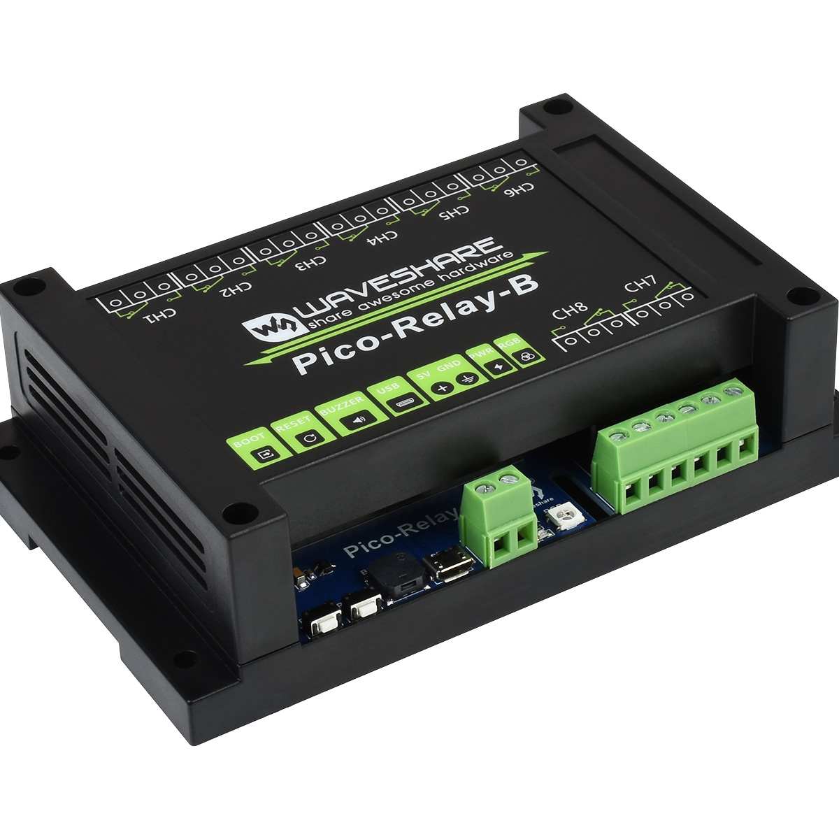 Waveshare Industrial 8-Channel - Raspberry Pi 3D Print ulasan dan harga